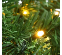 MOBILI REBECCA Sapin Et Accessoire^ Arbre De Noël Artificiel Sapin 210 Cm Epais Vert 1050 Branches Et 400 Lumieres Led