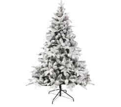 MOBILI REBECCA Sapin Et Accessoire^ Arbre De Noël Realiste De 180 Cm Avec Fausse Neige Et 1249 Branches