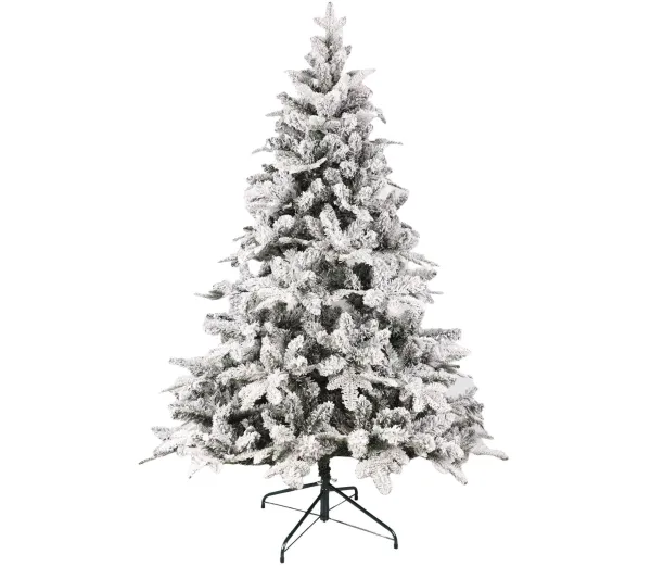 MOBILI REBECCA Sapin Et Accessoire^ Arbre De Noël Realiste De 180 Cm Avec Fausse Neige Et 1249 Branches