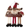 Clearance MOBILI REBECCA Décoration De Noël Décoration De Porte Polyester Mdf 60X38X6 Cm
