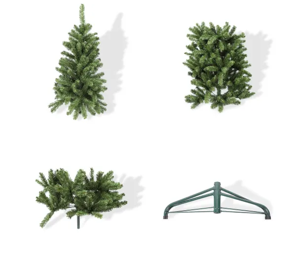 MOBILI REBECCA Sapin Et Accessoire^ Sapin Artificiel De Noël Realiste Vert De 210 Cm 963 Branches