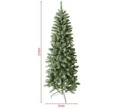 MOBILI REBECCA Sapin Et Accessoire^ Sapin Artificiel De Noël Realiste Vert De 210 Cm 963 Branches