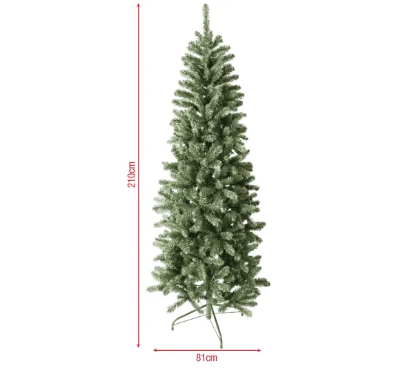 MOBILI REBECCA Sapin Et Accessoire^ Sapin Artificiel De Noël Realiste Vert De 210 Cm 963 Branches