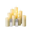 Cheap MOBILI REBECCA Set De 9 Fausses Bougies Led, Bougies Electriques, Telecommande Incluse, Ivoire