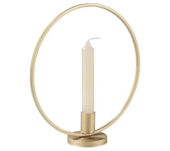 Fashion MODERN LIVING Bougeoir D23 Cm Circle Dore