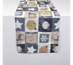 Fashion NAF NAF Chemin De Table De Noël Rustic 50X 150 Cm