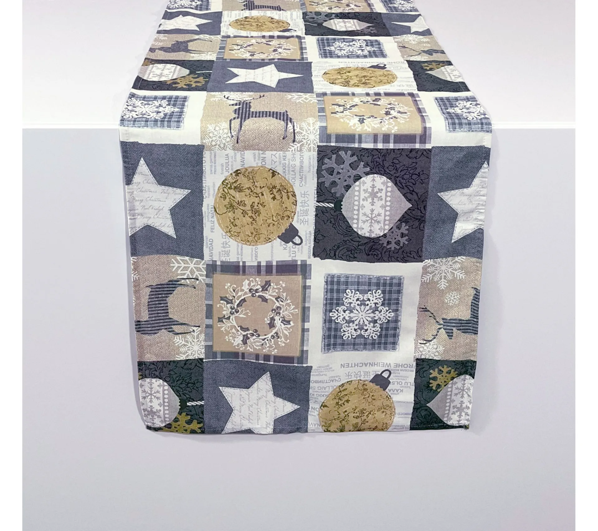 Fashion NAF NAF Chemin De Table De Noël Rustic 50X 150 Cm