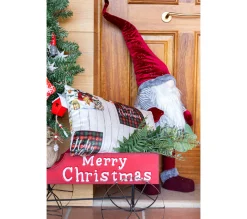 Cheap NAF NAF Housse De Coussin En Velour De Noël Holly Jolly 45X45 Cm (2)