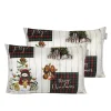 Hot NAF NAF Housse De Coussin En Velour De Noël Holly Jolly 30X50 Cm (2)