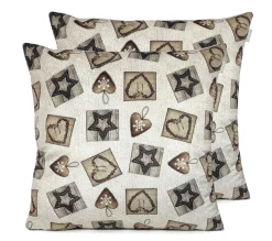 Cheap NAF NAF Housse De Coussin En Velour De Noël Warm 60X60 Cm (2)