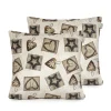Shop NAF NAF Housse De Coussin En Velour De Noël Warm 45X45 Cm (2)