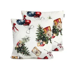 Cheap NAF NAF Housse De Coussin En Velour De Noël Presents 45X45 Cm (2)