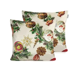 Discount NAF NAF Housse De Coussin En Velour De Noël Décoration 45X45 Cm (2)