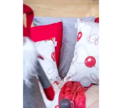 Flash Sale NAF NAF Housse De Coussin En Velour De Noël Xmas Days 30X50 Cm (2)