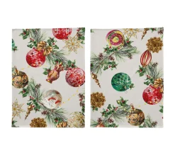Best NAF NAF Lot De 2 Torchons De Noël Décoration 50X70 Cm