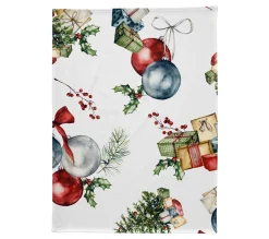 Online NAF NAF Lot De 2 Torchons De Noël Presents 50X70 Cm