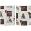 Best Sale NAF NAF Lot De 2 Torchons De Noël Holly Jolly 50X70 Cm