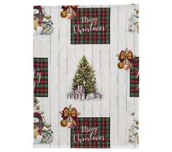 Best Sale NAF NAF Lot De 2 Torchons De Noël Holly Jolly 50X70 Cm