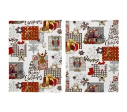 Online NAF NAF Lot De 2 Torchons De Noël Naive 50X70 Cm