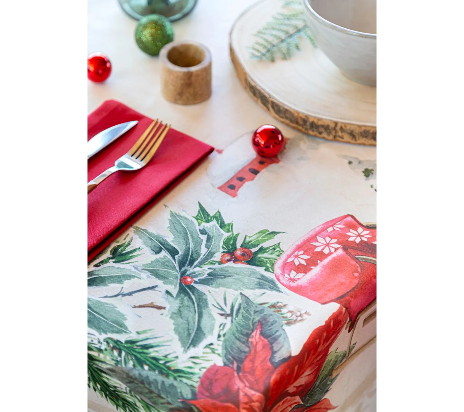 Discount NAF NAF Nappe De Noël Chamonix 150X200 Cm