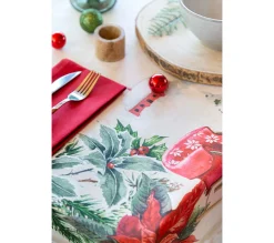 Outlet NAF NAF Nappe De Noël Chamonix 150X250 Cm