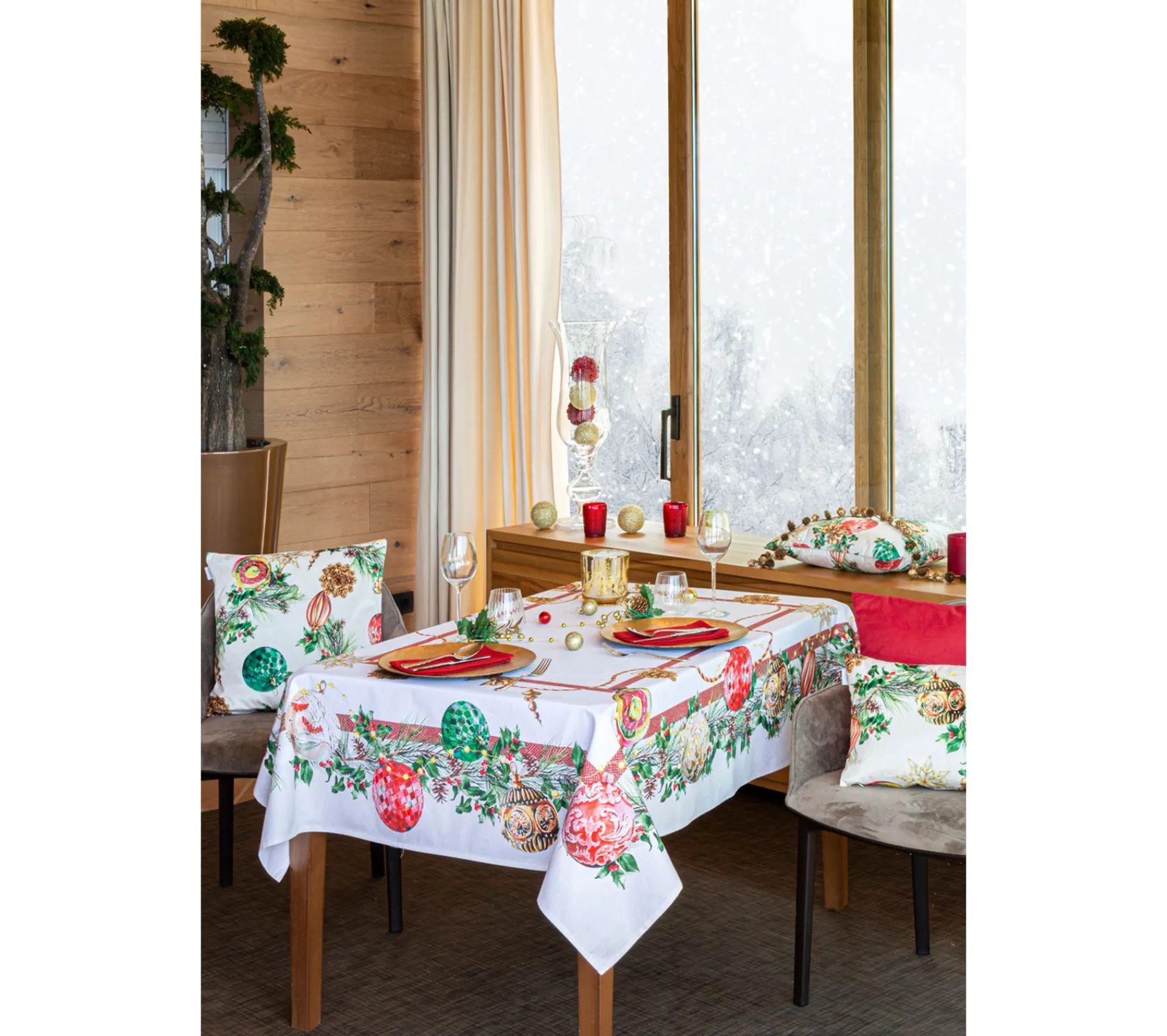 Discount NAF NAF Nappe De Noël Décoration 150X150 Cm