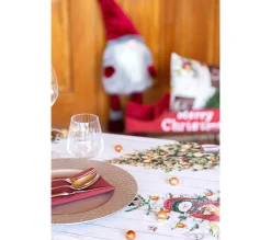 Cheap NAF NAF Nappe De Noël Holly Jolly 150X200 Cm