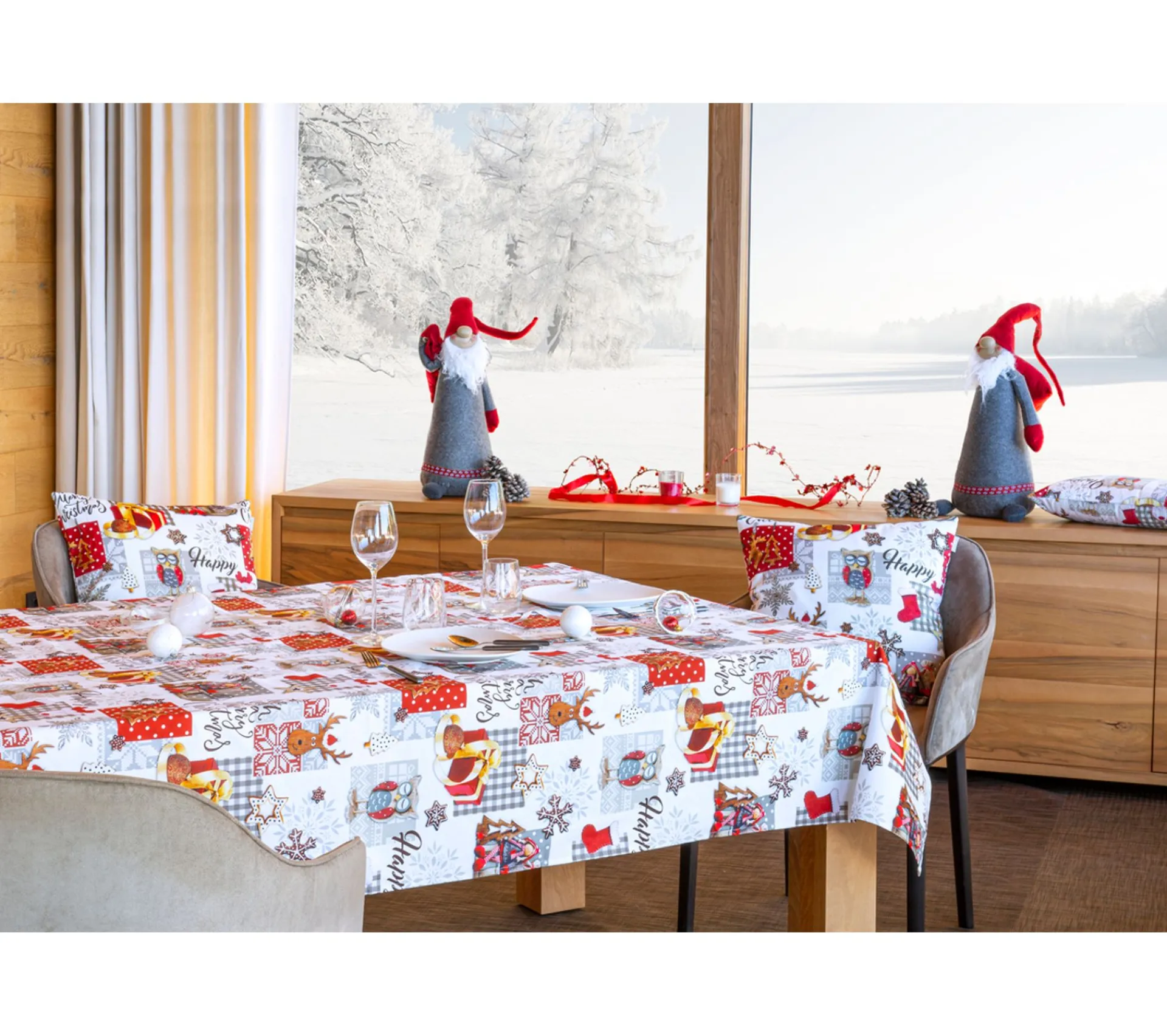 Shop NAF NAF Nappe De Noël Naive 150X150 Cm