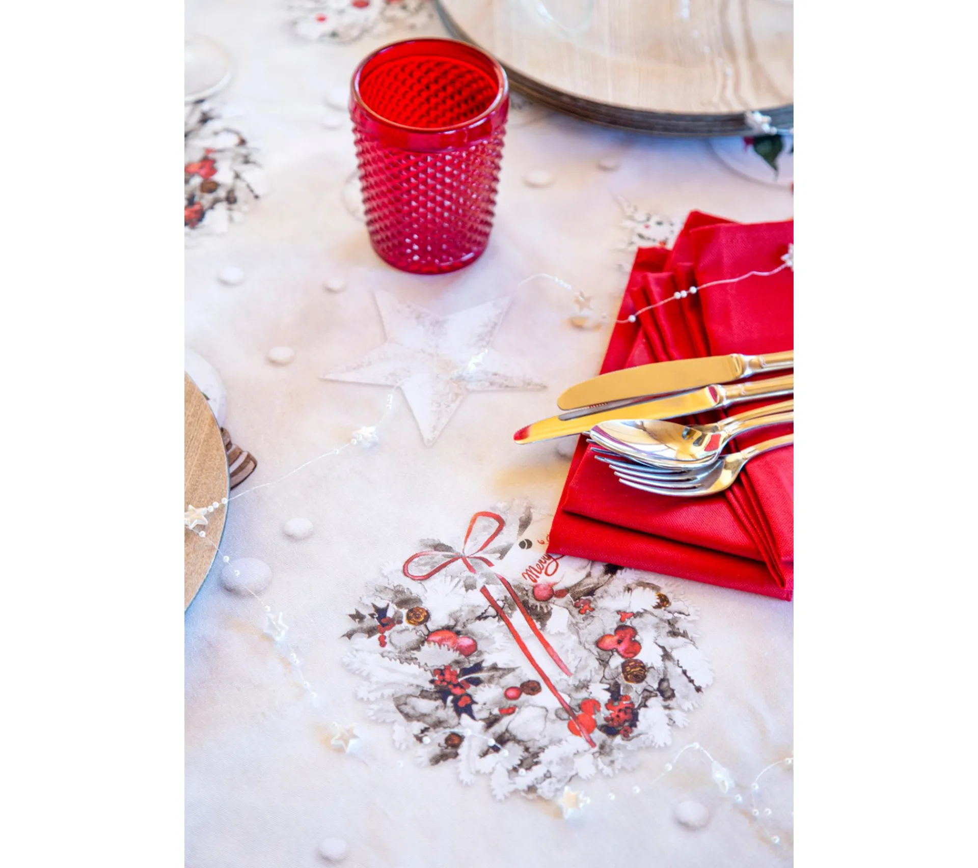 Clearance NAF NAF Nappe De Noël Xmas Days 150X200 Cm