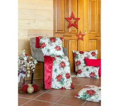 Best NAF NAF Plaid Reversible De Velour De Noël Chamonix 130X170 Cm