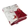 Discount NAF NAF Plaid Reversible De Terciopelo De Navida Xmas Days 130X170 Cm
