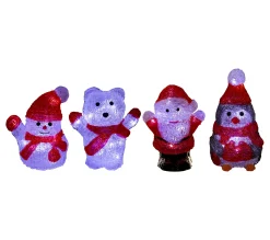 Sale * Objet Lumineux H.18 Cm 4 Modeles Au Choix