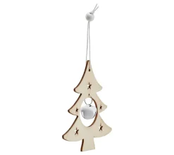 * Guirlande Et Boule De Sapin^Ornement En Bois Set De 2