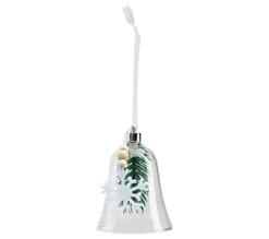* Guirlande Et Boule De Sapin^Ornement H.8 Cm Cloche Transparent