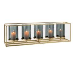 Flash Sale * Photophore 5 Parties Design "Sparkle" 70Cm Or