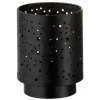 Store * Photophore A Led En Metal "Convi" 17Cm Noir