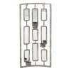 Outlet * Photophore Avec Miroirs "Comenza" 52Cm Gris