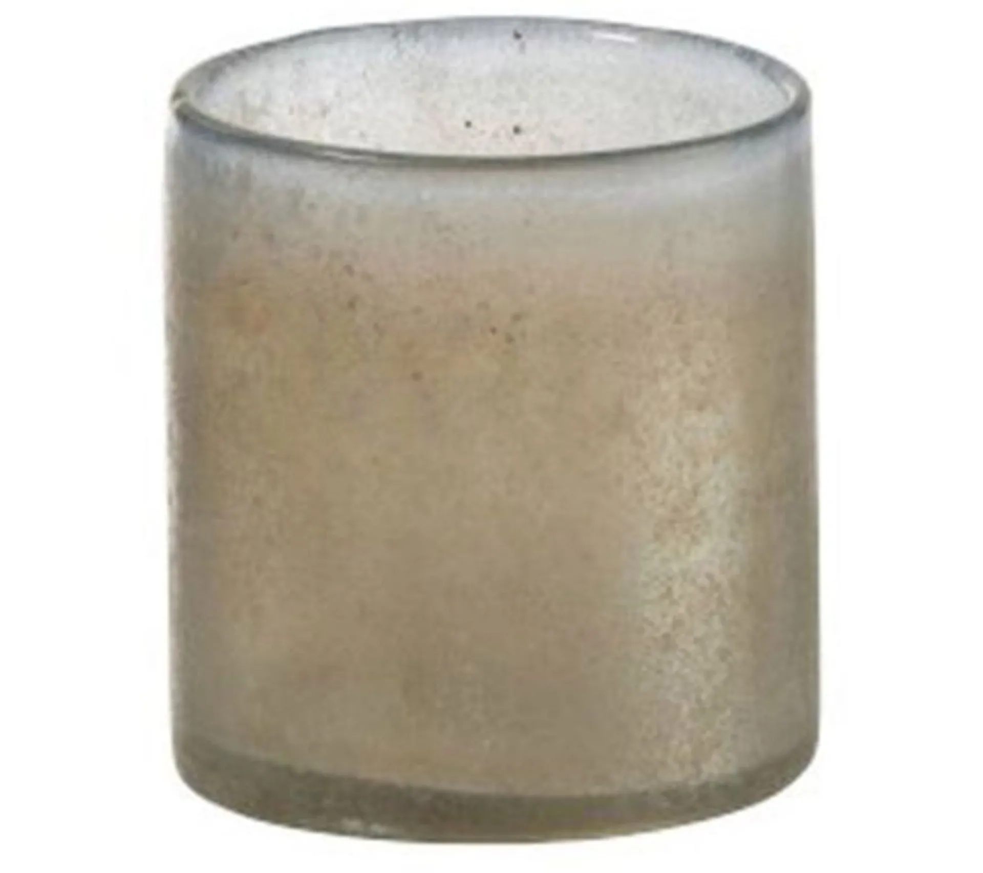 Best * Photophore Déco En Verre "Smokey" 11Cm Beige