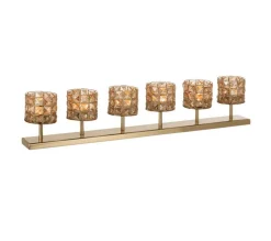 Cheap * Photophore Design "6 Cristaux" 61Cm Or