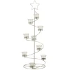 Shop * Photophore Design "Arbre Spirale" 70Cm Argent