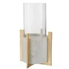 Sale * Photophore Design "Base Marbre" 38Cm Gris