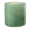 Hot * Photophore Design En Verre "Jade" 12Cm Vert