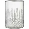 Clearance * Photophore Design En Verre "Chloe" 26Cm Transparent