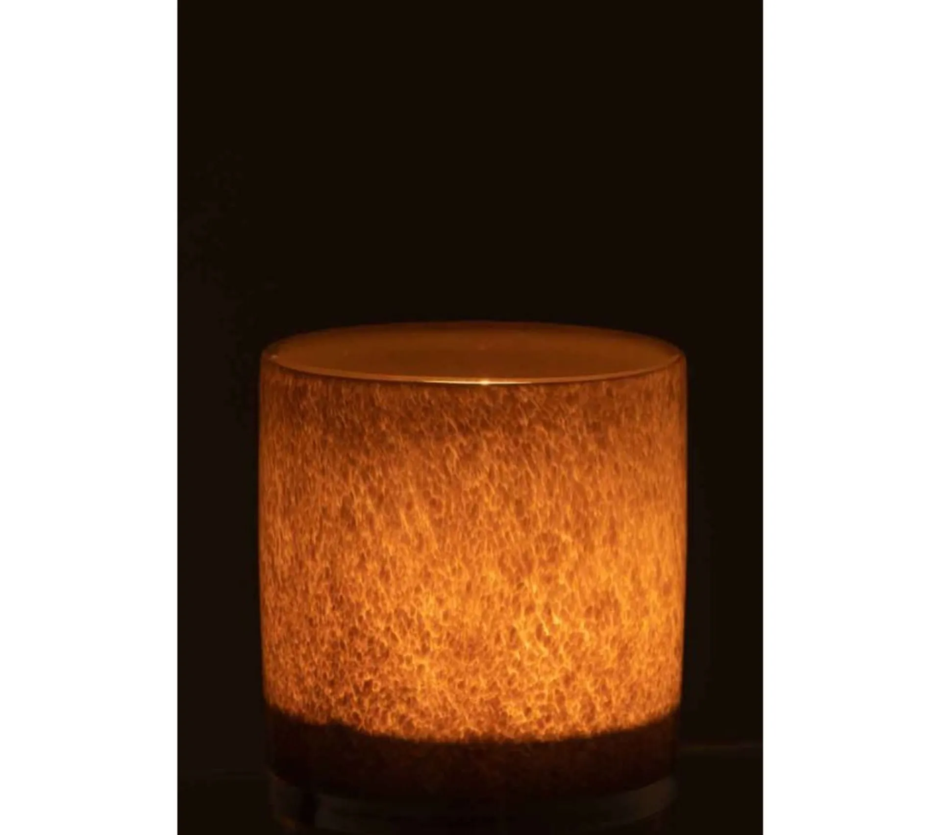 Shop * Photophore Design En Verre "Jade" 12Cm Marron