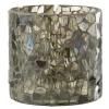 Best Sale * Photophore Design En Verre "Ido" 16Cm Vert