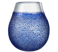 Cheap * Photophore Design En Verre "Santorini" 25Cm Bleu