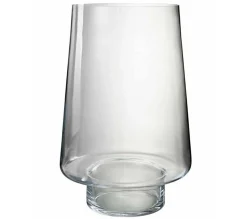 Best Sale * Photophore Design En Verre "Oli" 56Cm Transparent
