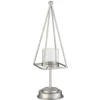 Online * Photophore Design Metal "Pyramide" 40Cm Argent