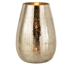 Best Sale * Photophore Design "Oeuf Craquele" 26Cm Or
