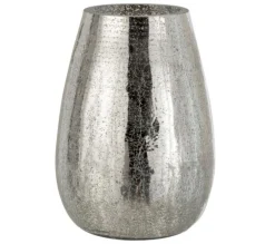 Cheap * Photophore Design "Oeuf Craquele" 26Cm Argent